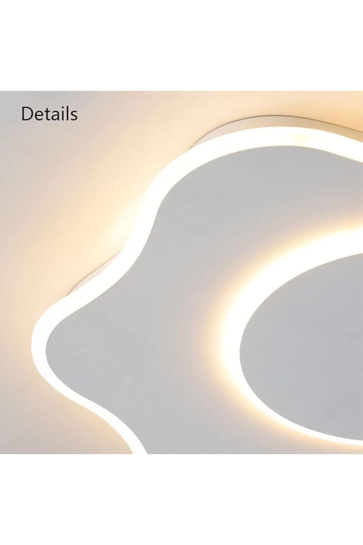 Plafonieră LED albă, 40 cm, dimabilă, WiFi, telecomandă, 3 culori