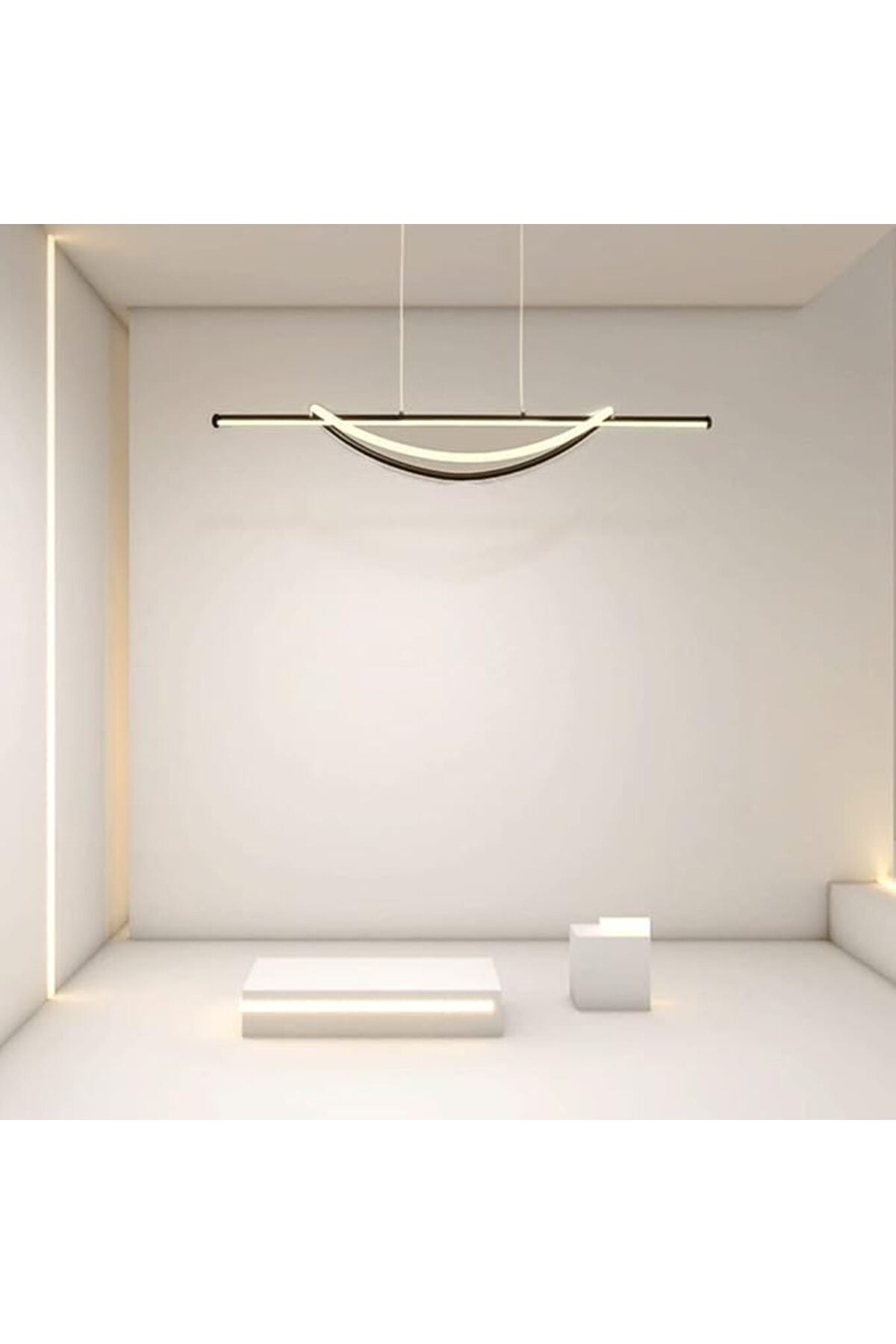 Plafonieră LED 92 W, dimabilă, cu telecomandă, albă, 4500 lm