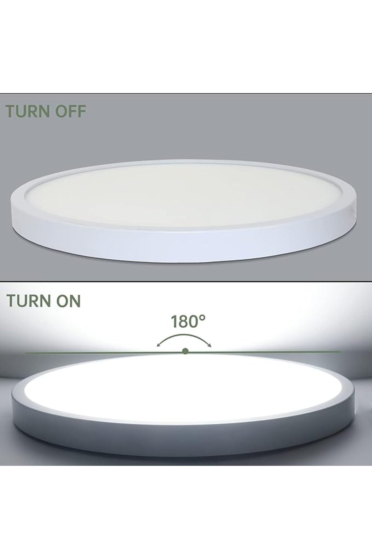 Aplică LED de perete 3032R, 18 W, rotundă, lumină rece 6500 K
