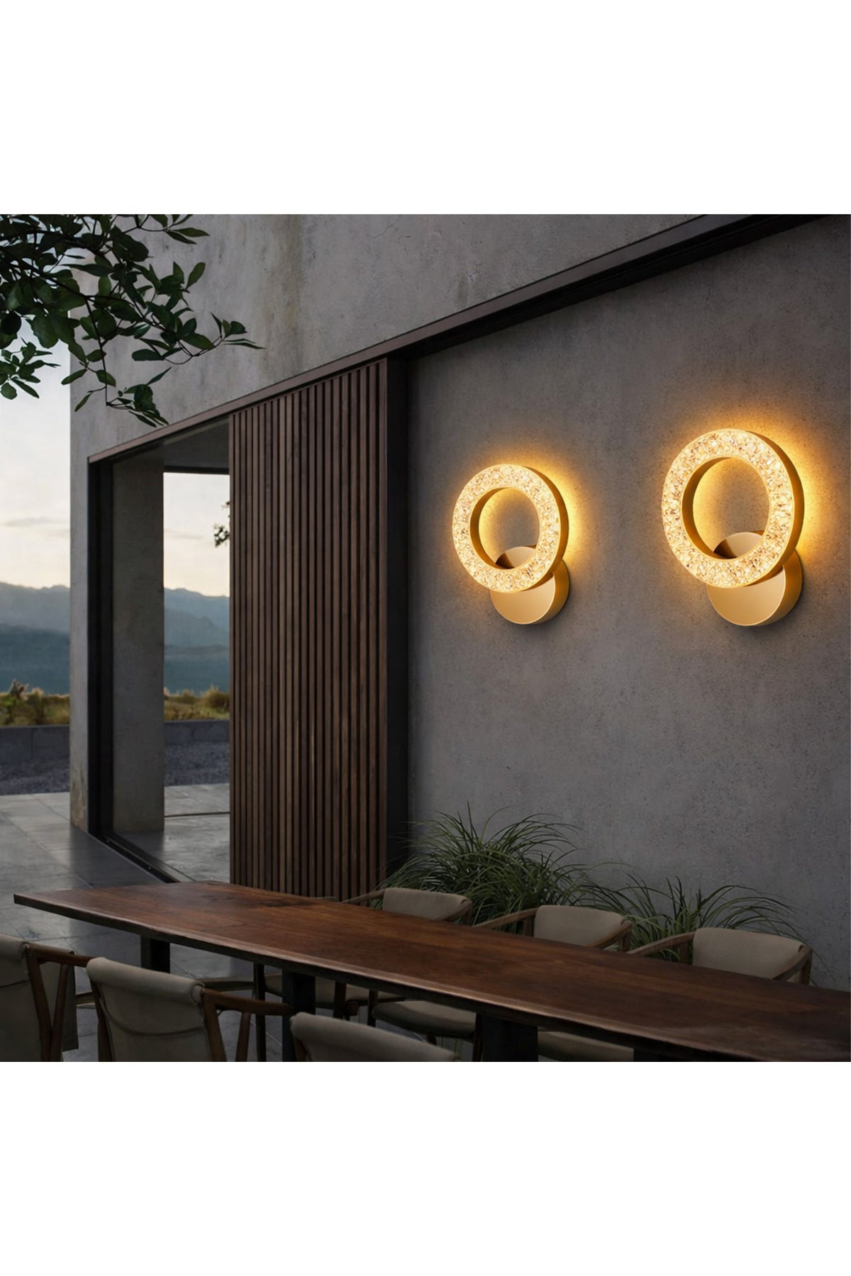 Aplică LED de perete aurie, 10 W, cu 3 temperaturi de culoare