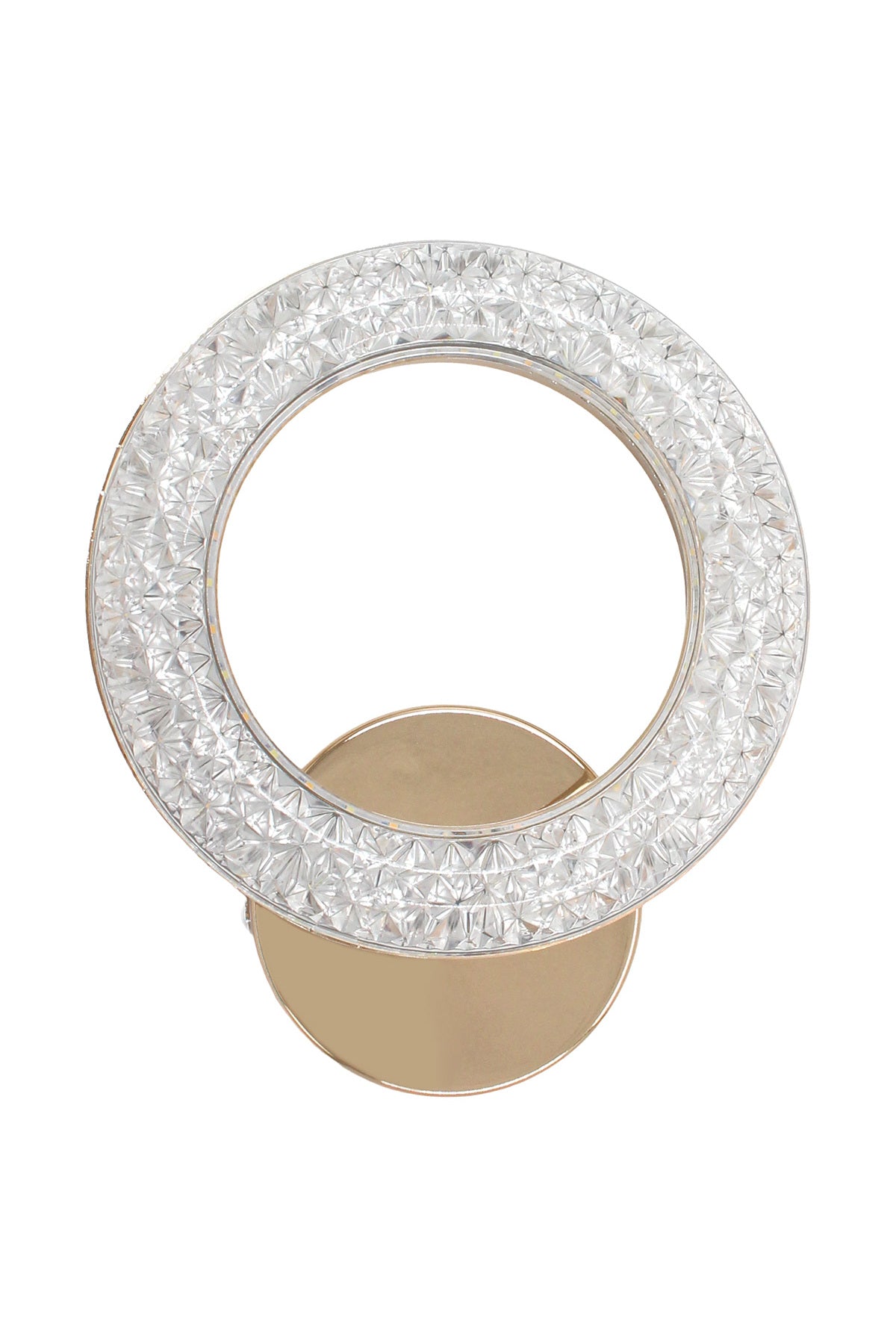Aplică LED de perete aurie, 10 W, cu 3 temperaturi de culoare