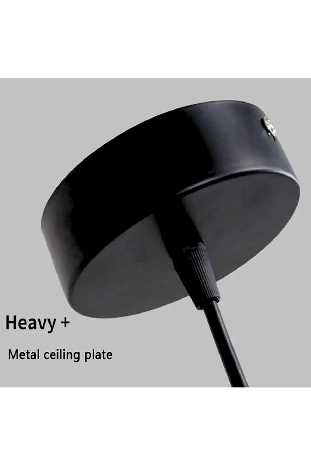 Pendul LED pătrat, negru, 26 W, cu intensitate reglabilă