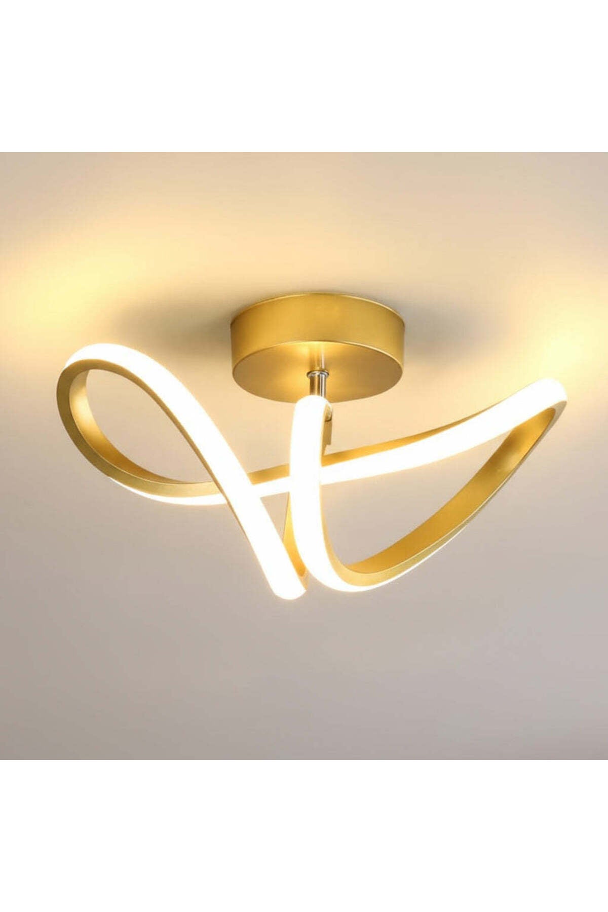 Aplică LED aurie pentru perete, 2500 lm, IP21, 300 mm