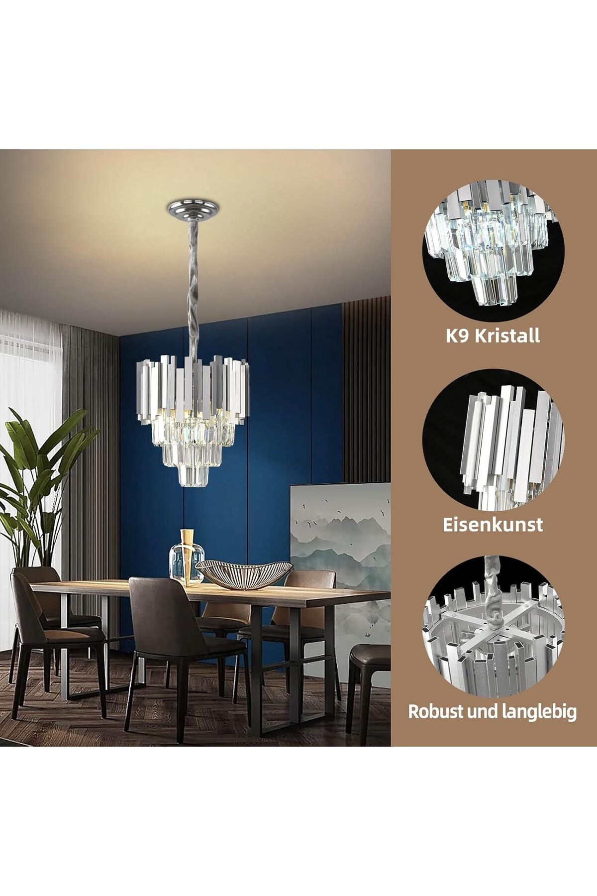 Aplică de perete aurie cu 2 dulii E14, design modern