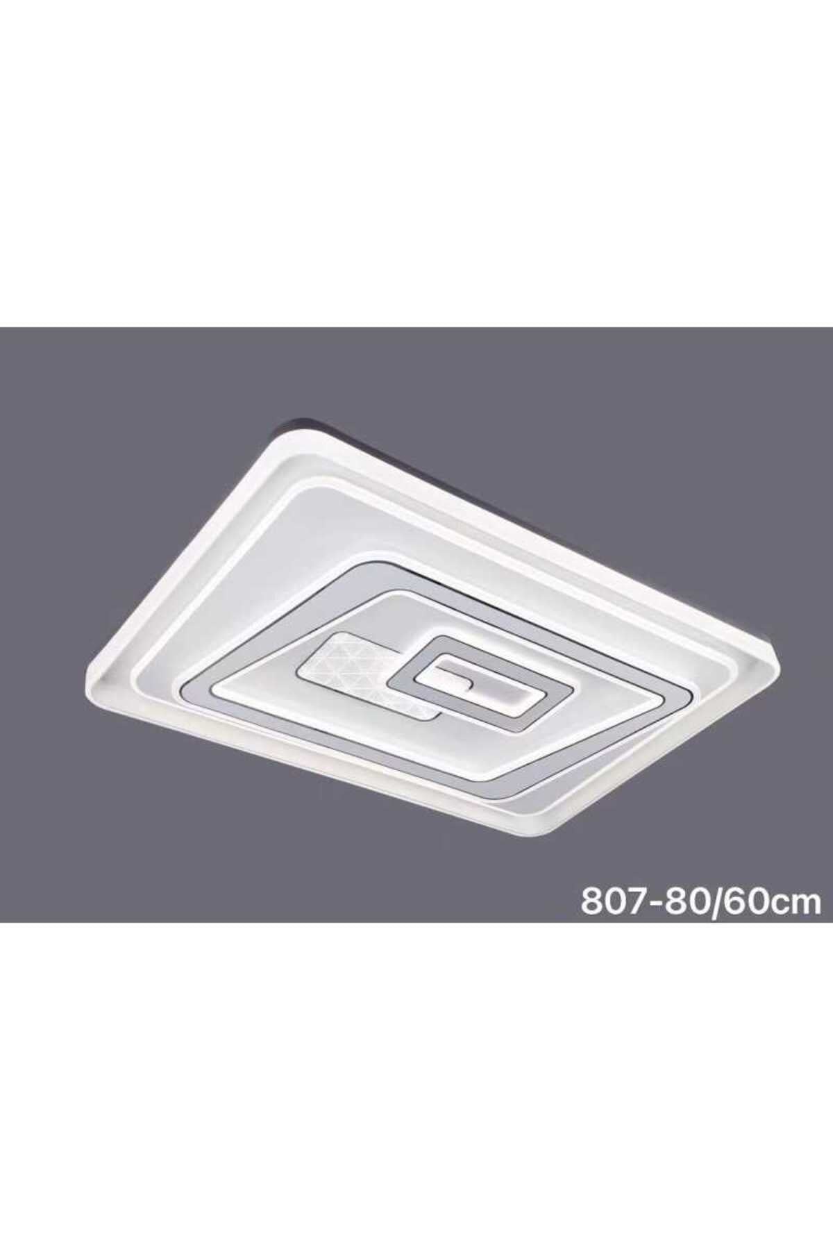 Plafonieră LED 322 W dimabilă, WiFi, cu telecomandă, 78 x 58 cm
