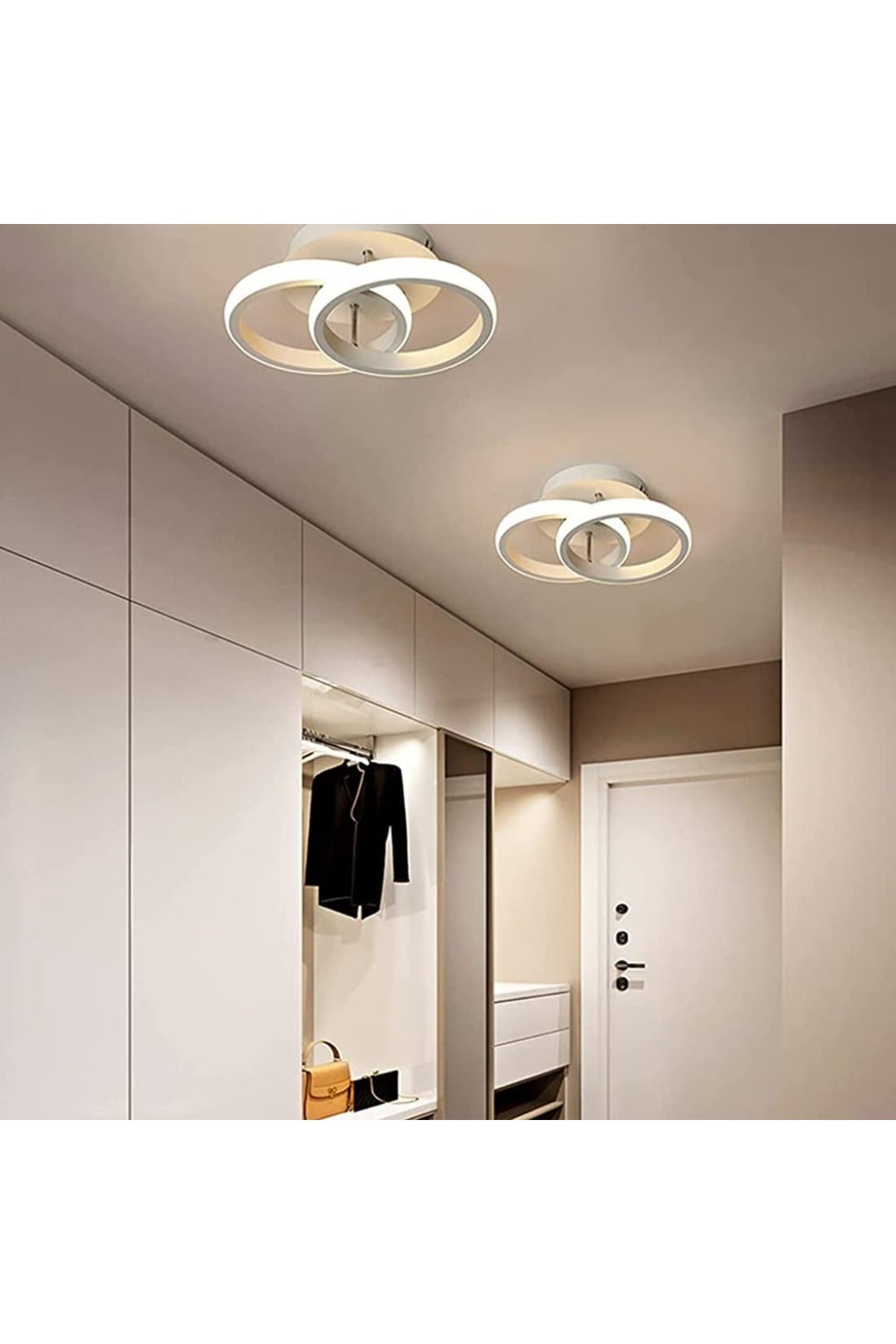 Plafonieră LED 20 W, 3 temperaturi de culoare, albă, 25 × 15 cm