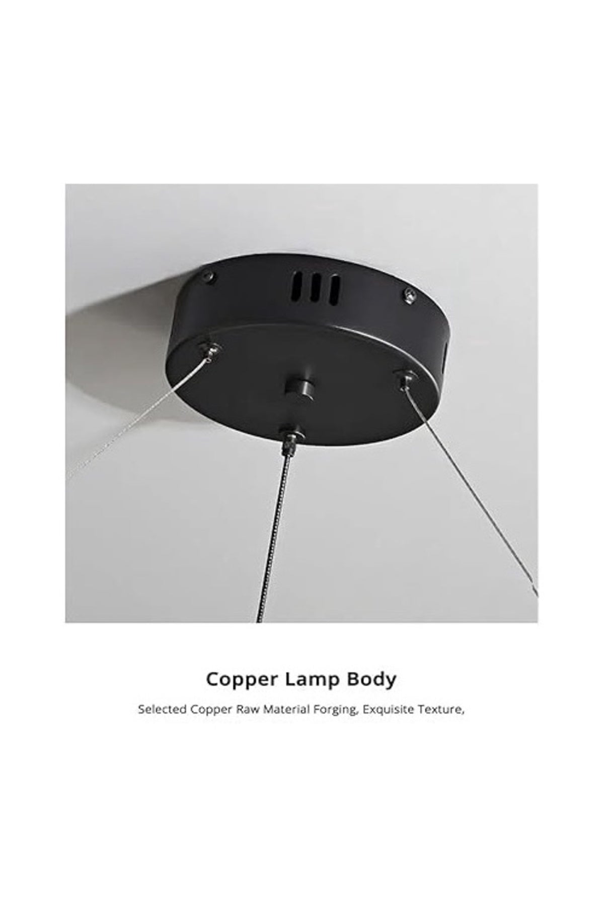 Plafonieră LED neagră cu 12 surse, 54 W, 83 cm, lumină neutră