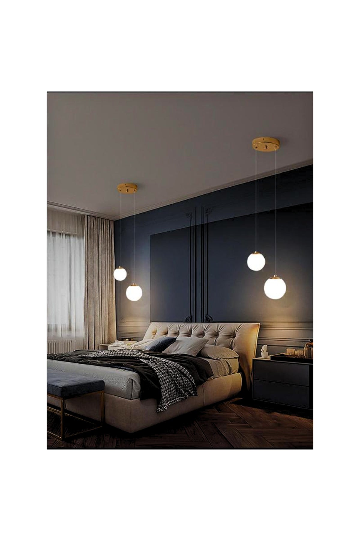 Plafonieră modernă cu 2 lumini, alb mat, dulii G9, fără becuri