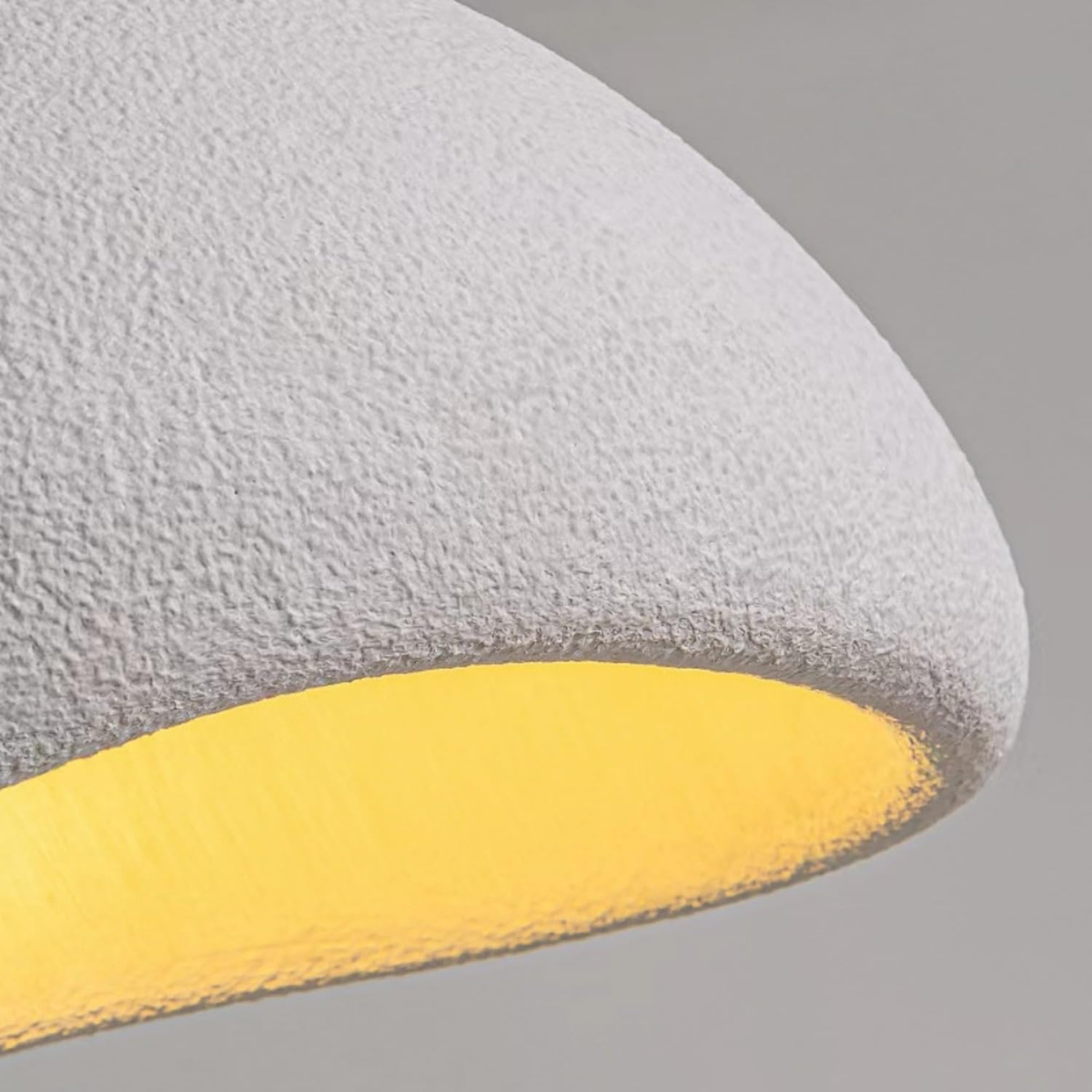 Lampă suspendată rotundă albă, 30 cm, E27, IP20
