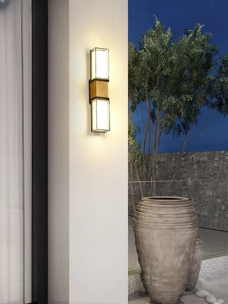 Aplică LED de exterior Ilight T, 12 W, 3000 K, 1200 lm, albă, 33 cm
