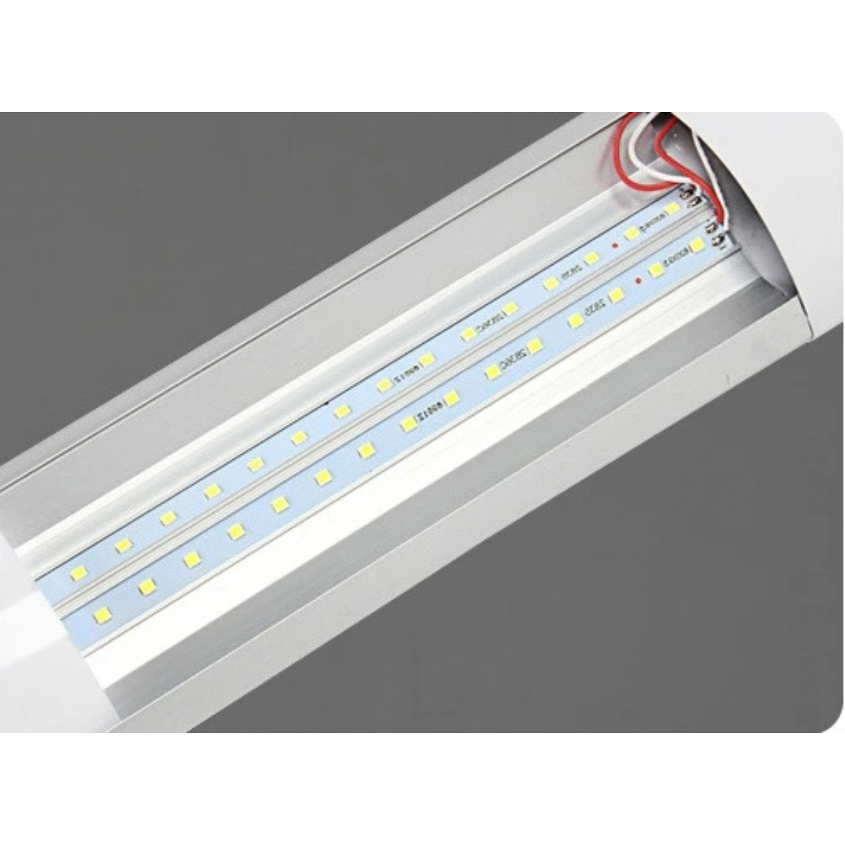 Plafonieră LED FIDA, 36 W, 2880 lm, 1,2 m, albă