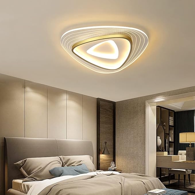 Plafonieră LED 48 cm, 120 W, 6000 lm, dimabilă, Wi-Fi, telecomandă, albă