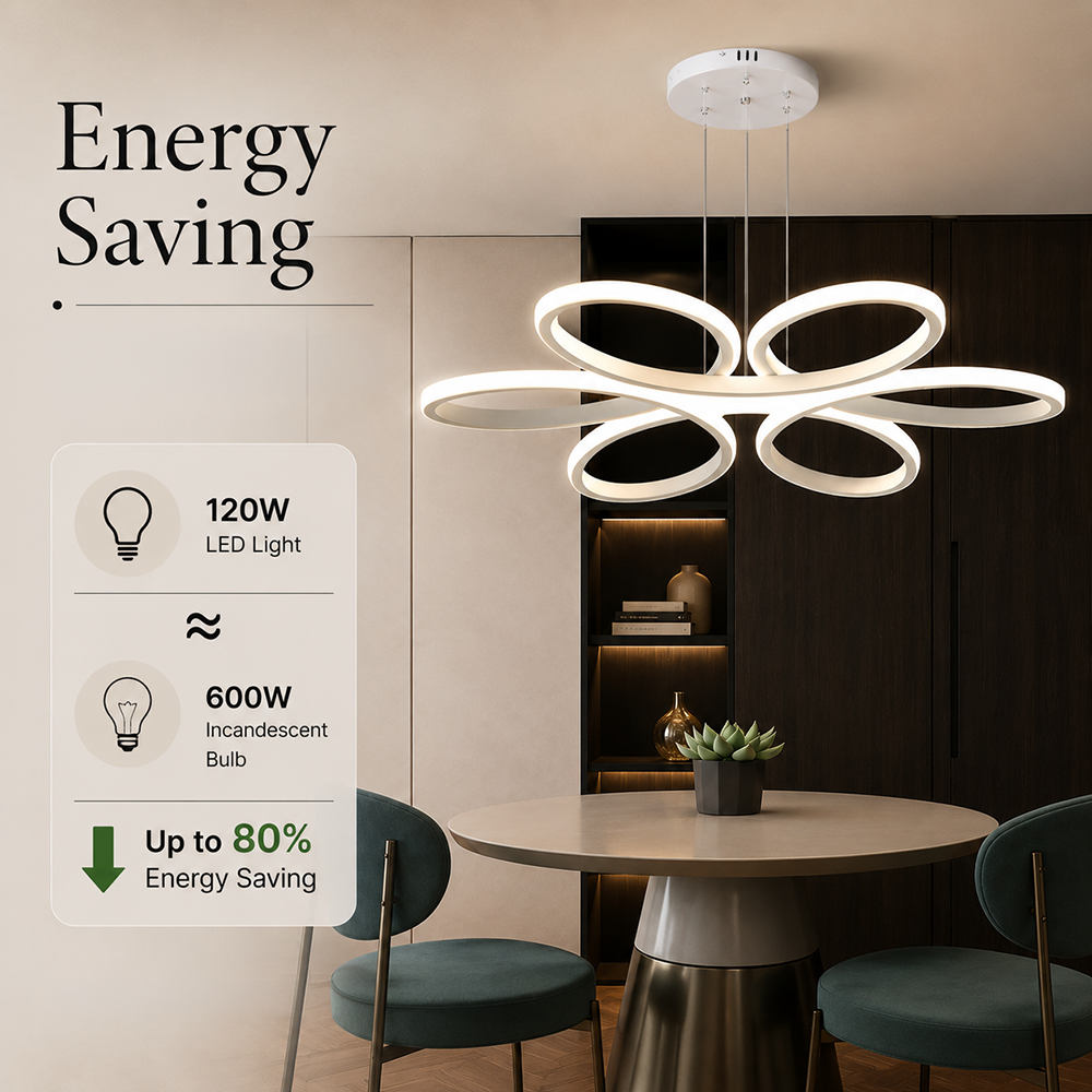 Plafonieră LED 57 cm, dimabilă WiFi, cu telecomandă, 3 culori, 120 W