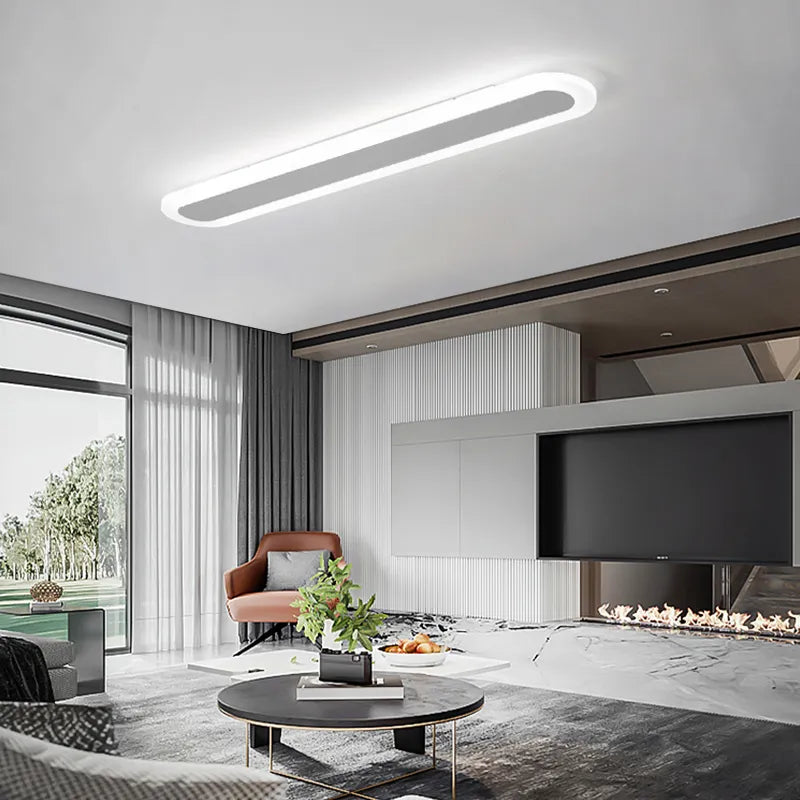 Plafonieră LED neagră, 40 cm, 30 W, 3750 lm, 3 temperaturi de culoare