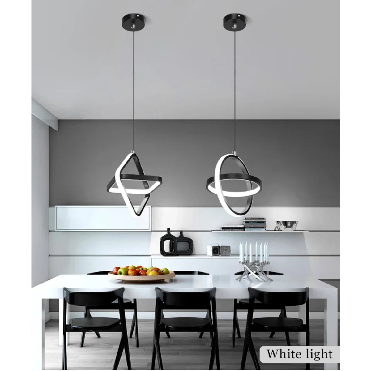 Plafonieră LED neagră, 26 W, 3 temperaturi de culoare, 22 × 125 cm