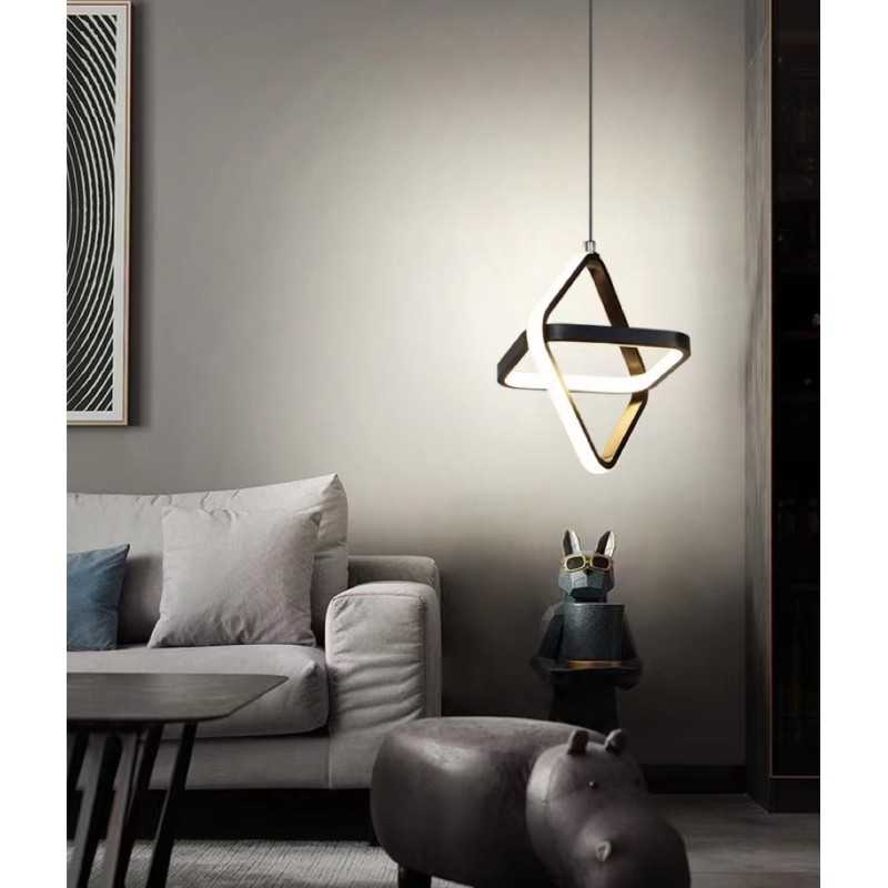 Plafonieră LED neagră, 26 W, 3 temperaturi de culoare, 22 × 125 cm