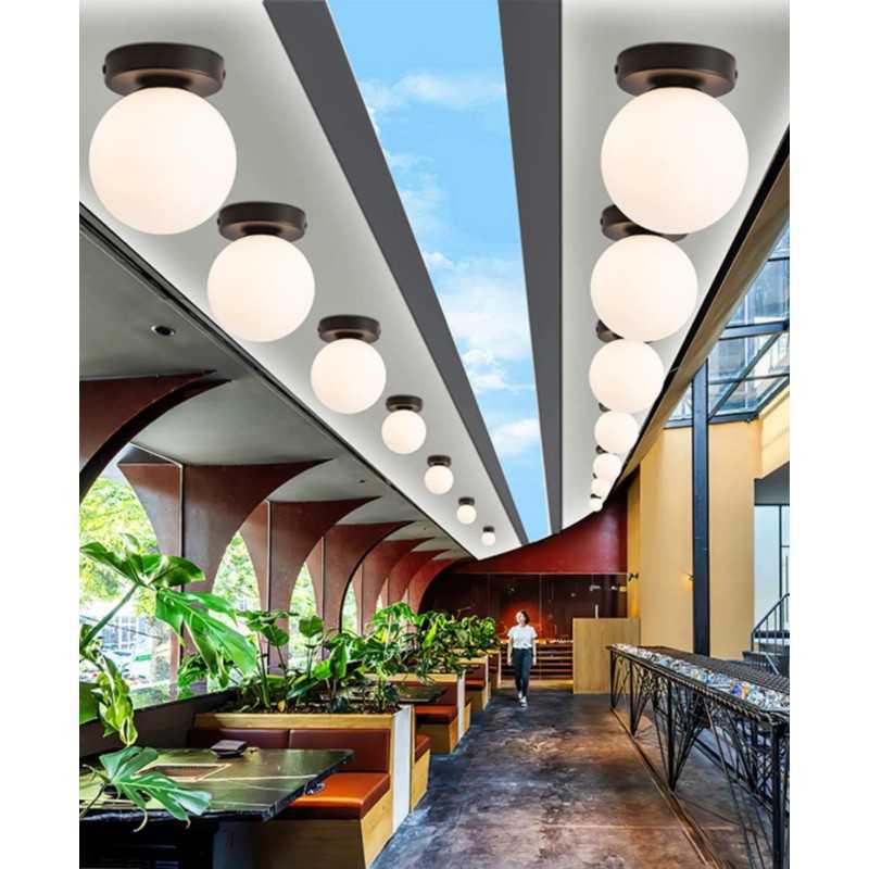 Plafonieră LED neagră, 60 W, 2000 lm, 3 temperaturi de culoare, IP20