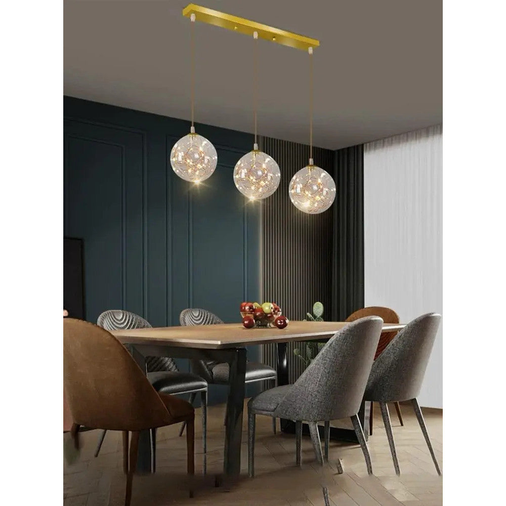 Plafonieră LED modernă cu 3 surse, 24 W, 100 × 50 × 15 cm