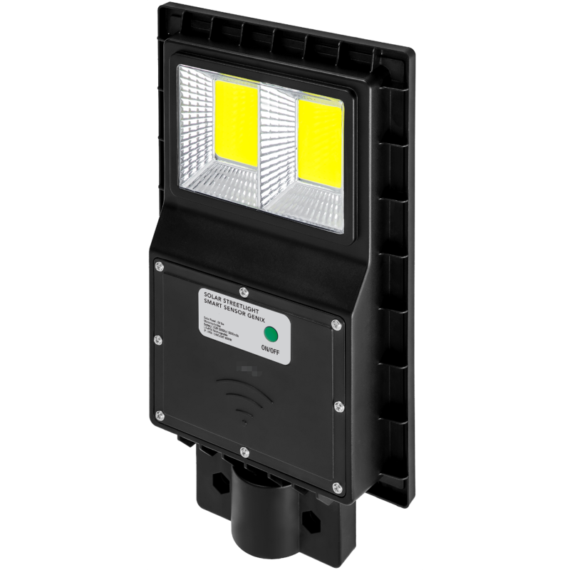 Lampă solară LED 100 W, IP65, cu senzor de mișcare, 6500 K