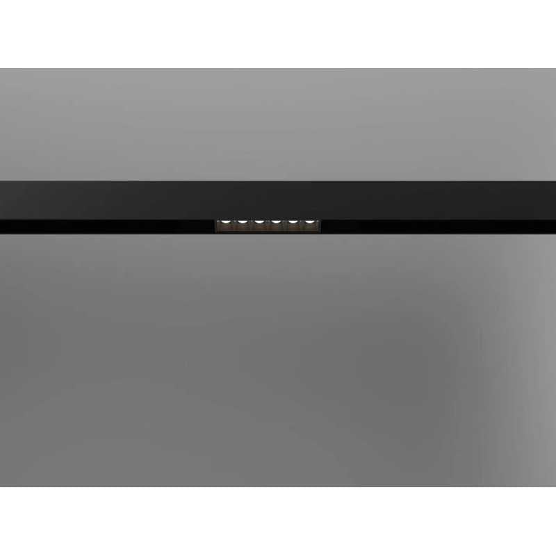 Spot LED magnetic pentru șină, 6 W, 3000 K, 48 V, negru