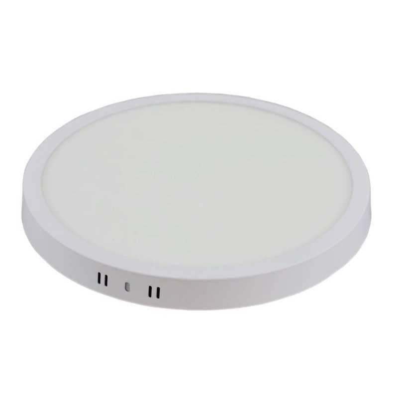 Plafonieră LED albă, 40 cm, 2500 lm, cu telecomandă