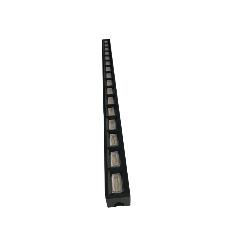 Tub LED negru, 120 cm, 50 W, 5000 lm
