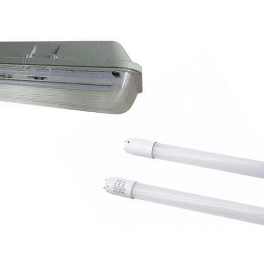 Set 2 tuburi LED, 0,6 m, 6500K, lumină rece