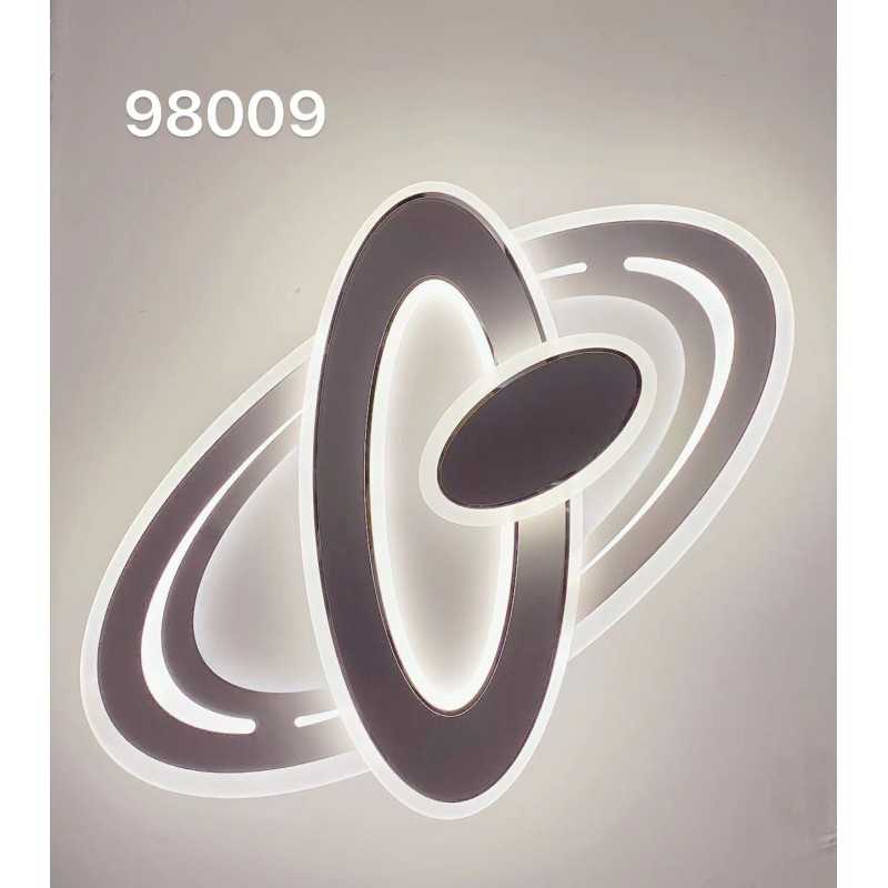 Plafonieră LED albă, dimabilă, cu Wi-Fi și telecomandă, 50 cm