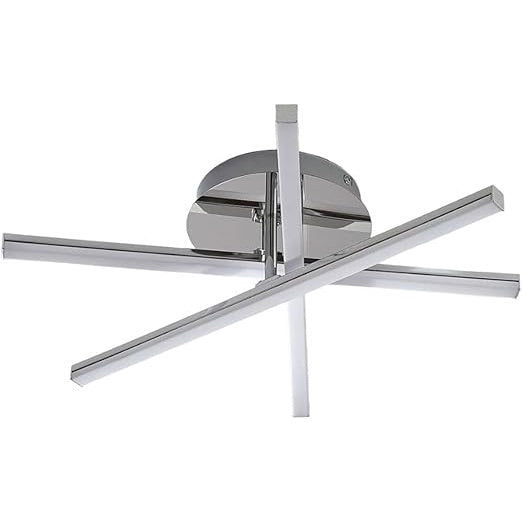 Plafonieră LED dimabilă, 82 cm, Wi-Fi, telecomandă, 3 culori de lumină
