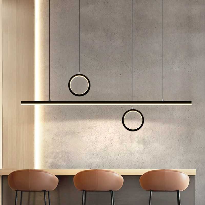 Plafonieră LED 120 cm, 54 W, dimabilă, Wi-Fi, telecomandă, 3 culori de lumină
