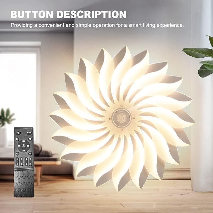 Plafonieră LED dimabilă Ø54 cm cu Wi-Fi, telecomandă și 3 culori de lumină