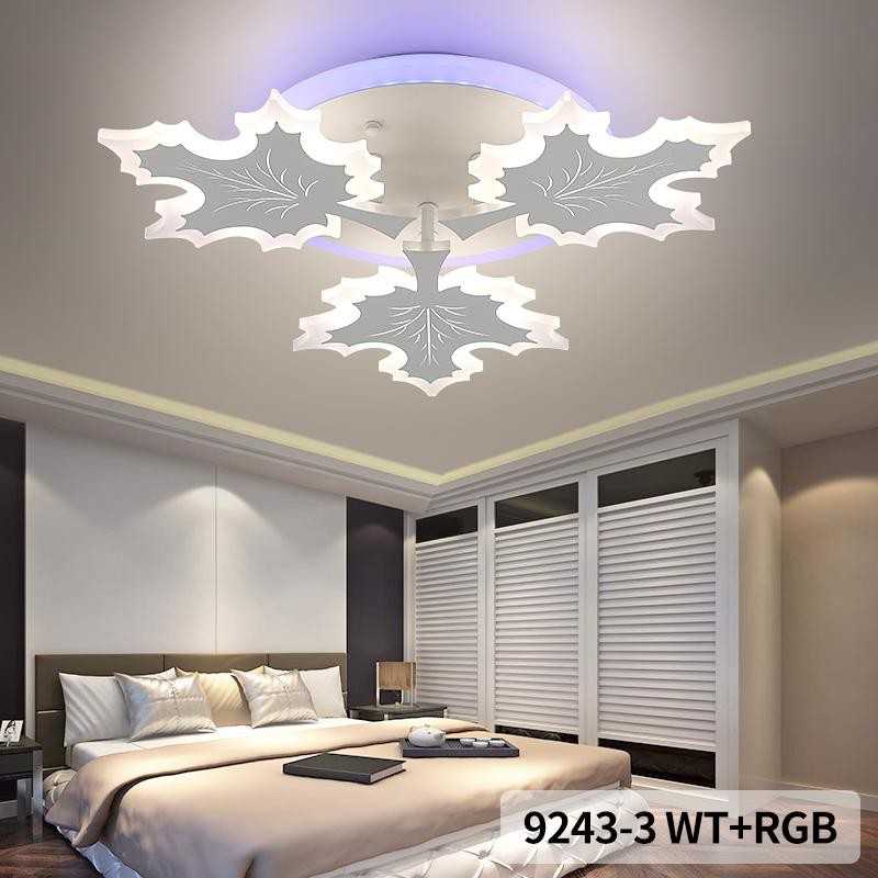 Plafonieră LED RGB dimabilă, Wi-Fi și telecomandă, Ø58 cm, 80 W