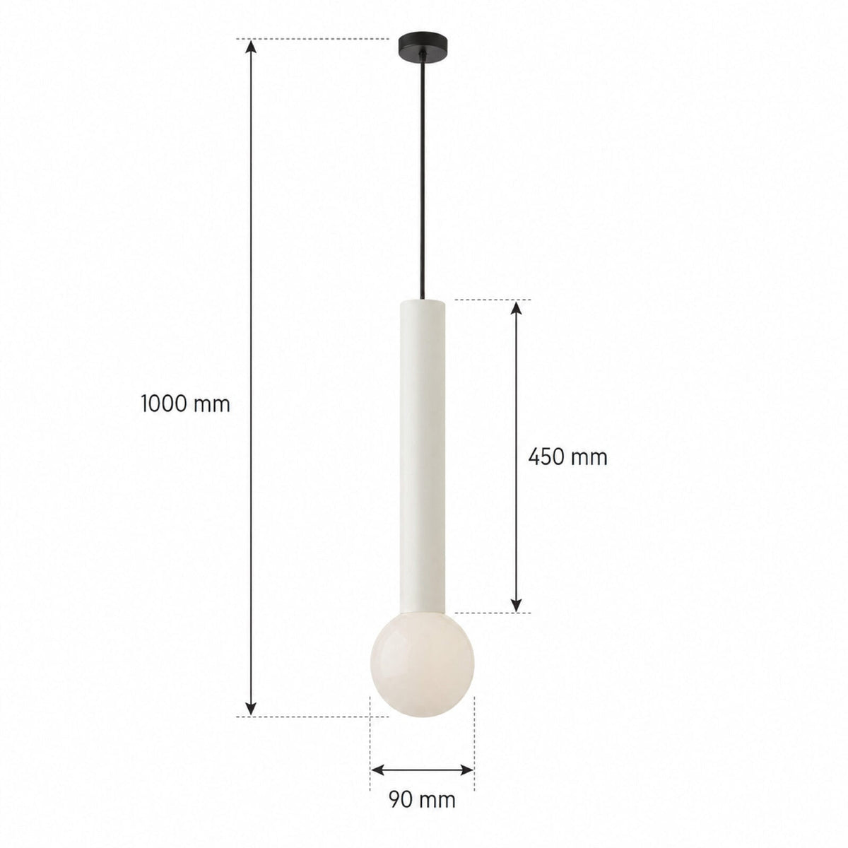 Plafonieră LED albă, 6 W, lumină neutră 4000 K