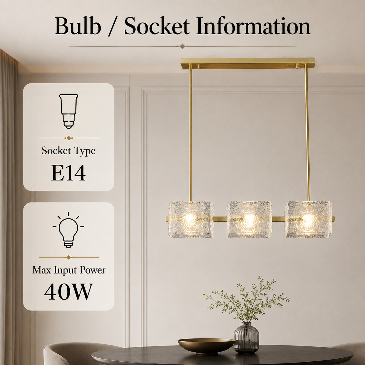 Plafonieră aurie cu 6 surse E14, din metal și sticlă, 70 × 60 cm