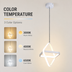Aplică LED de perete, albă, 26 W, 1200 lm