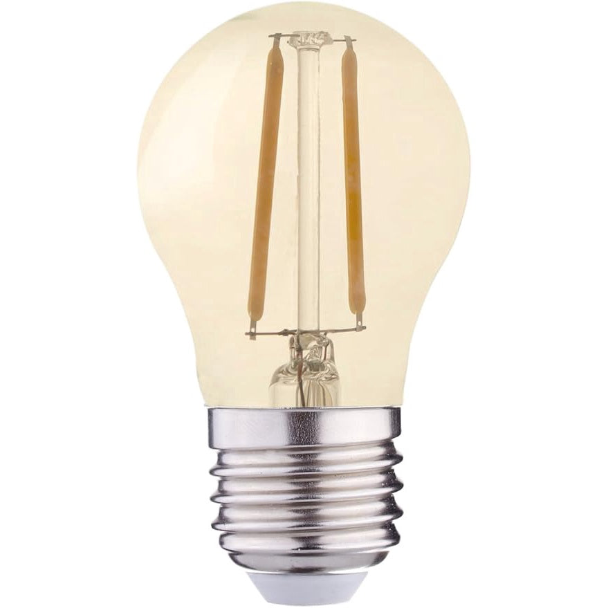 Bec LED cu filament S45, E27, 4W, 2700K, echivalent 25W