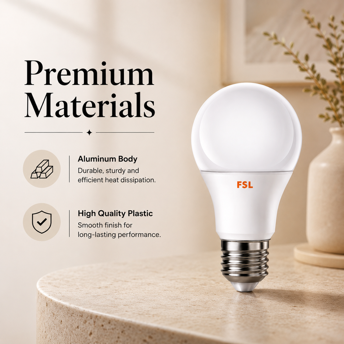 Bec LED E27 A70, 13 W, 1300 lm, lumină albă caldă 3000 K