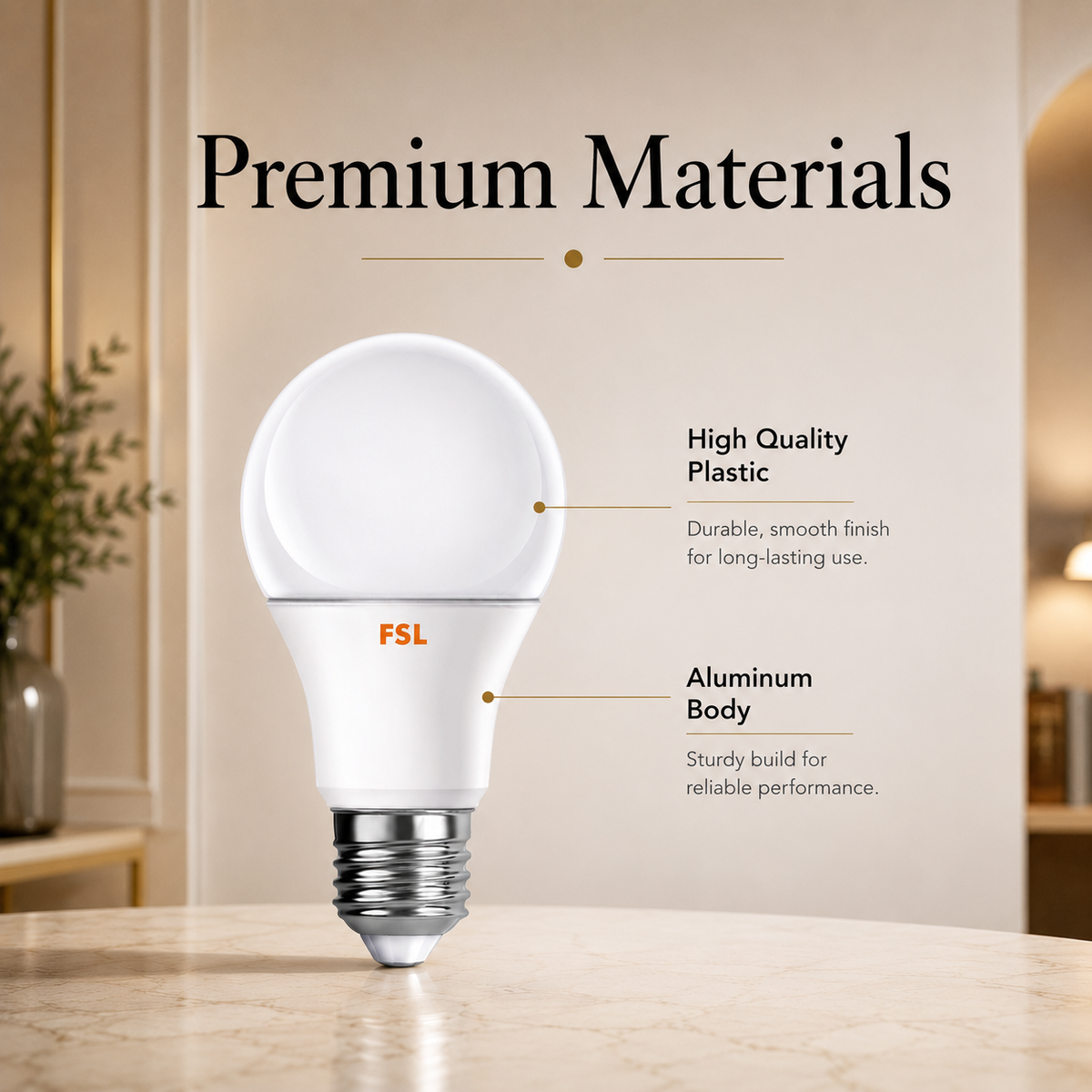 Bec LED E27 A60, 12 W, 4000 K, lumină albă neutră