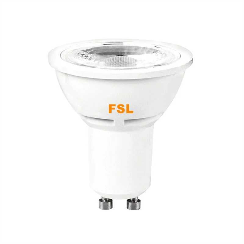 Bec LED GU10, 5 W, 3000 K, 420 lm, lumină albă caldă