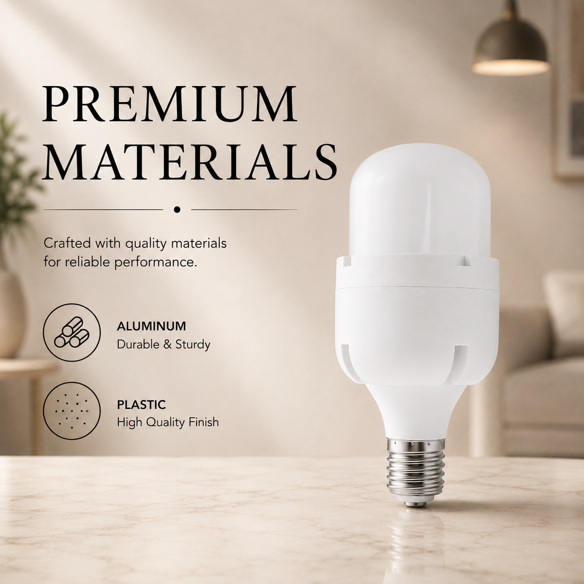 Bec LED FST111 E27, 80 W, 7000 lm, lumină rece 6500 K