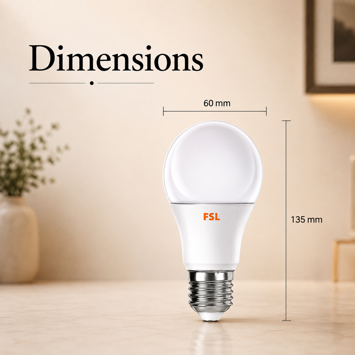 Bec LED E27 A60, 13 W, 3000 K, lumină albă caldă