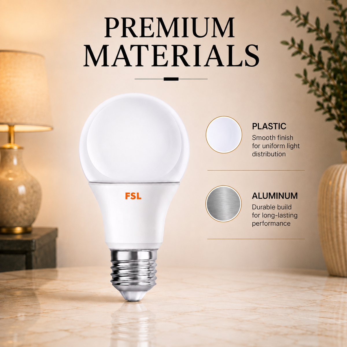 Bec LED A60 E27, 9 W, 6500 K, 870 lm, lumină rece