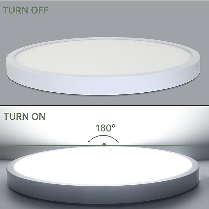 Aplică LED rotundă de perete, 18 W, lumină rece 6500 K