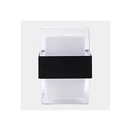 Aplică LED de exterior neagră, 10 W, 1250 lm, IP68, 3 culori de lumină