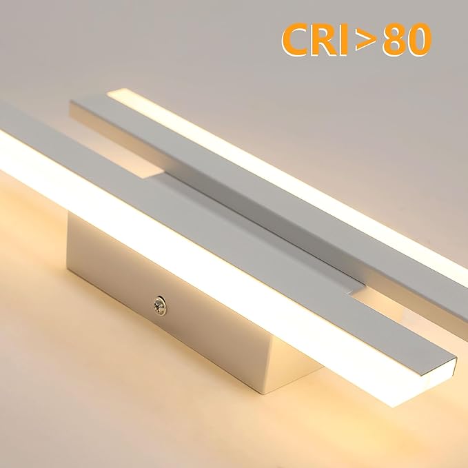 Aplica LED de perete albă, 41 cm, 24 W, 3 temperaturi de culoare