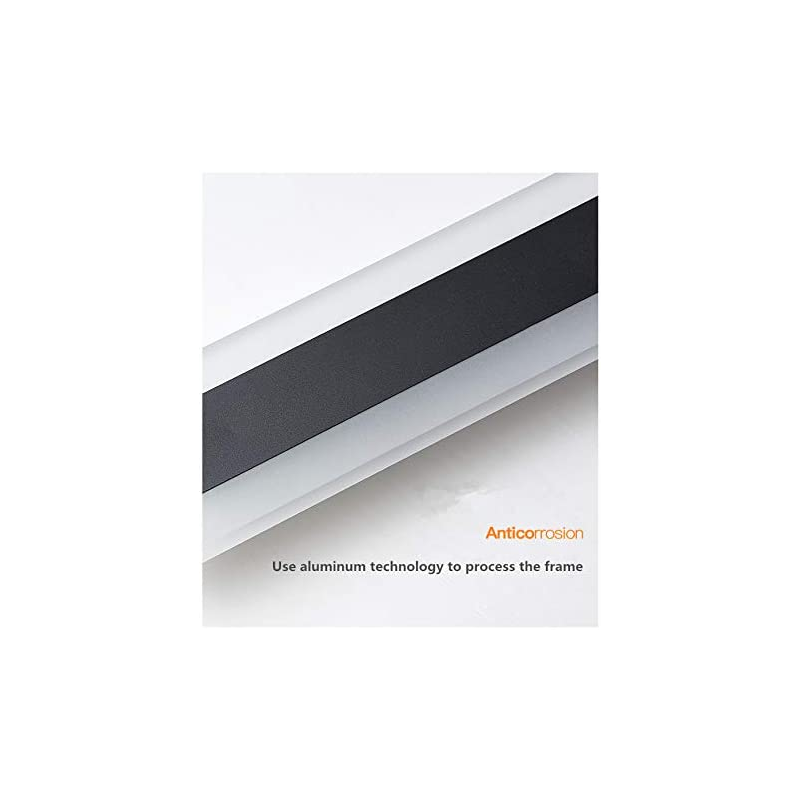 Aplică LED de exterior neagră, 30 cm, IP65, cu 3 culori de lumină