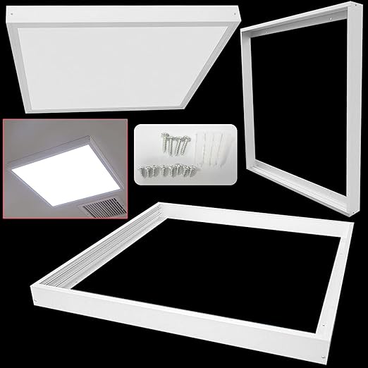 Panou LED 60x60 cm, 3 temperaturi de culoare, IP20, alb