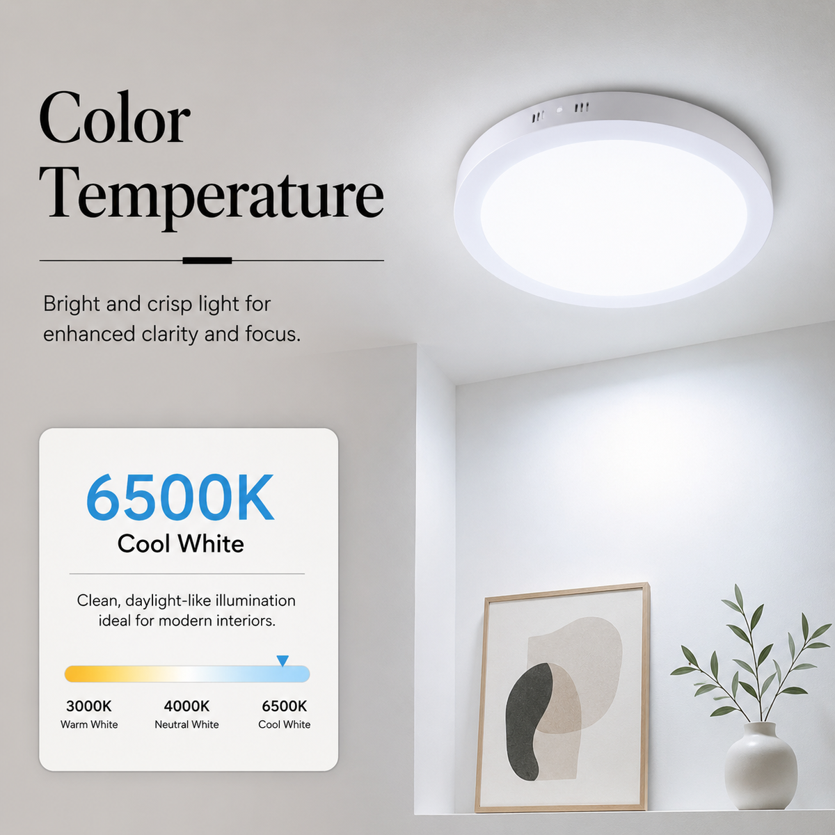 Spot LED încastrat rotund, 18 W, 1500 lm, 3 temperaturi de culoare, IP68