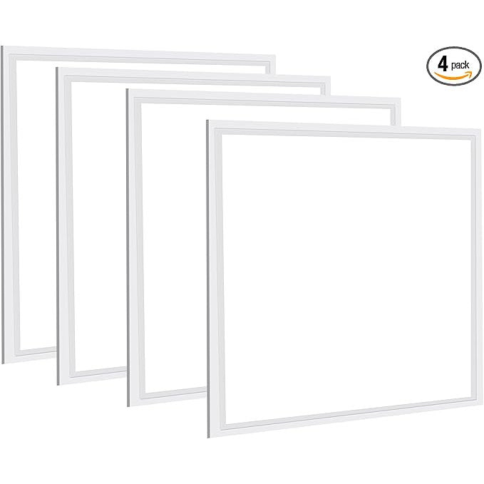Panou LED 595 x 595 mm, 48 W, 4320 lm, 3 culori, metal alb
