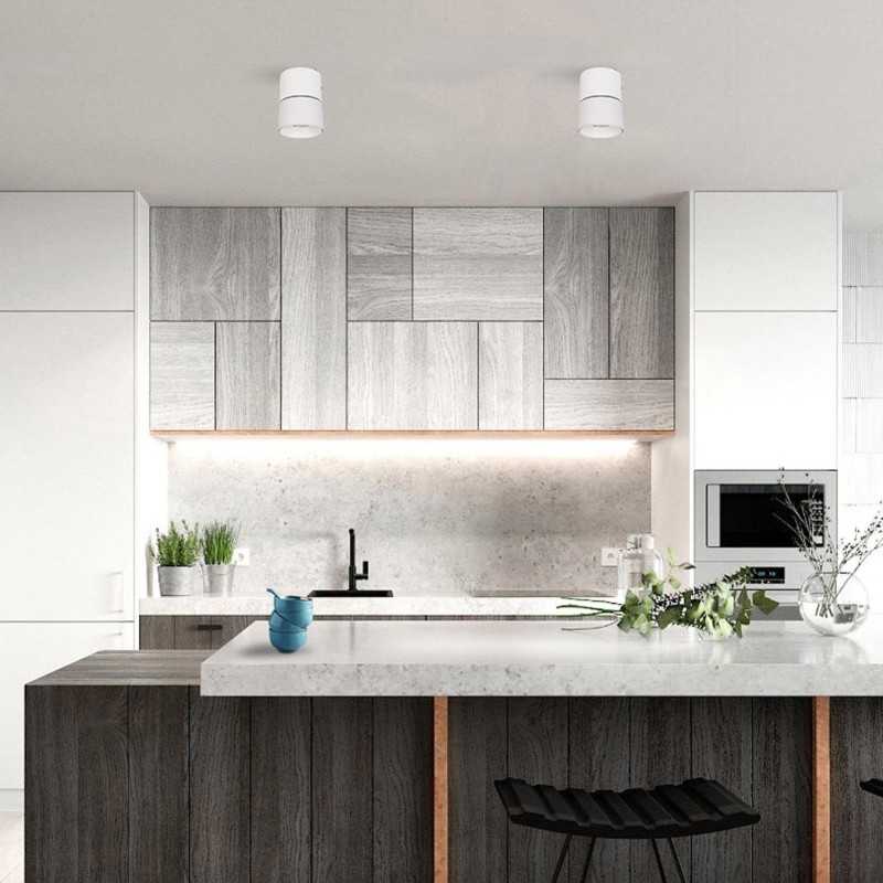 Spot LED alb, 12 W, orientabil 180°, lumină neutră 4000 K